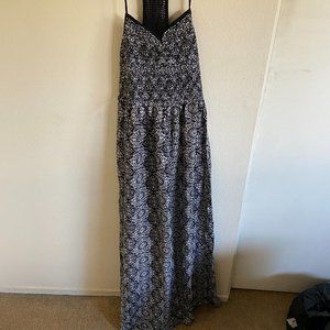 Target Xhileration Racerback Maxi Dress -- Medium